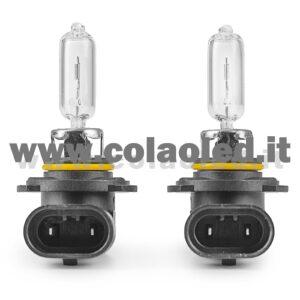 H10 2 LAMPADE ALOGENO GIALLO 12V 55W H10