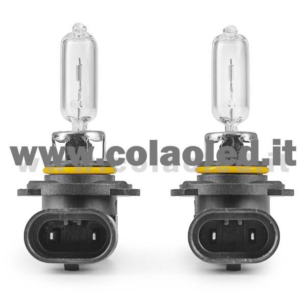 H10 2 LAMPADE ALOGENO GIALLO 12V 55W H10