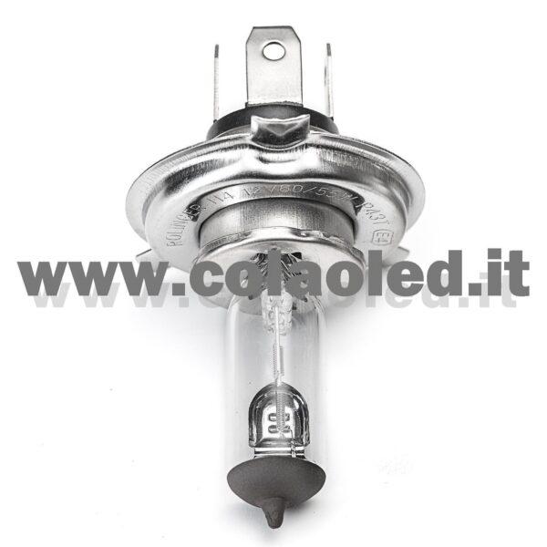 H4 1 LAMPADA ALOGENO GIALLO 12V 55W H4 - immagine 2