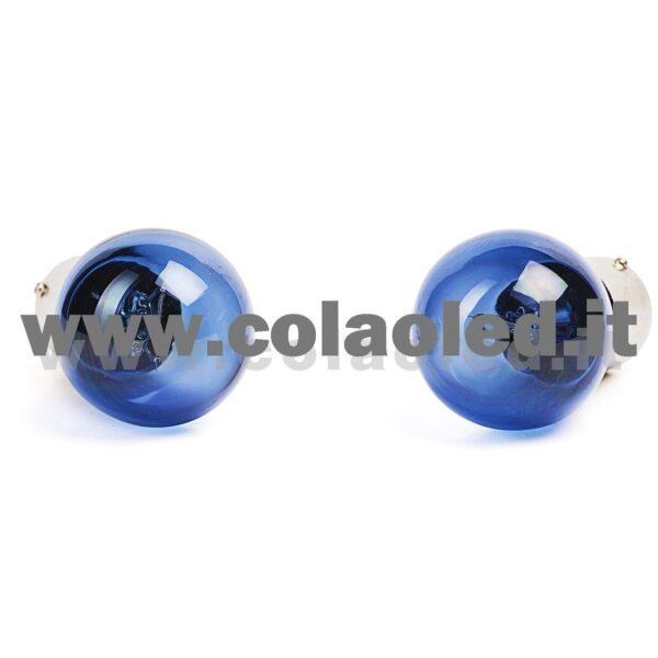 P21W 1 POLO 1156 2 LAMPADINE ALOGENO BIANCO BA15S - immagine 3