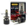 H7 22000LM 5800K MONO LED KIT LED 12V CANBUS 2 LAMPADE LED BIANCO FREDDO BIANCO FREDDO 100W KIT LED COLAOLED CANBUS MONOLED H7