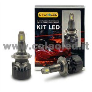 H7 22000LM 5800K MONO LED KIT LED 12V CANBUS 2 LAMPADE LED BIANCO FREDDO BIANCO FREDDO 100W KIT LED COLAOLED CANBUS MONOLED H7