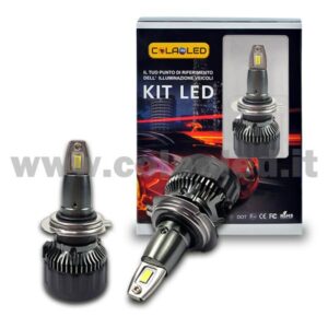 H7 22000LM 5800K MONO LED KIT LED 12V CANBUS 2 LAMPADE LED BIANCO FREDDO BIANCO FREDDO 100W KIT LED COLAOLED CANBUS MONOLED H7