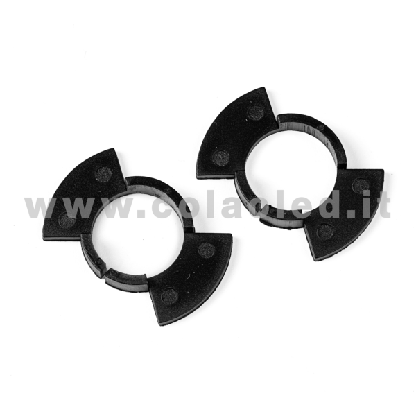 COPPIA ADATTATORI ... PORTALAMPADA KIT LAMPADE LED XENON