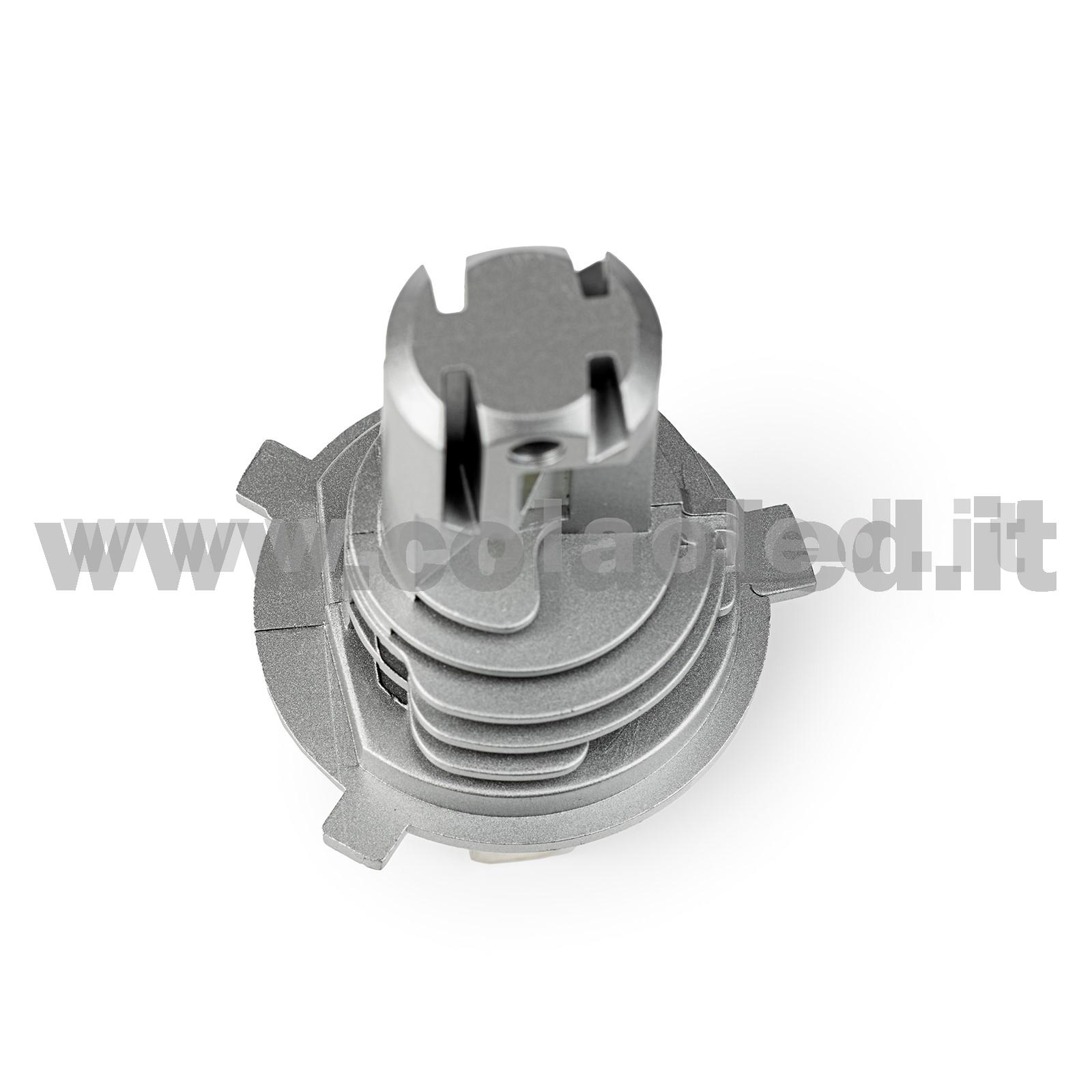 H4 7500LM KIT LED 1 LAMPADA CHIP CREE KIT LED ULTIMA TECNOLOGIA 35W H4 - immagine 3