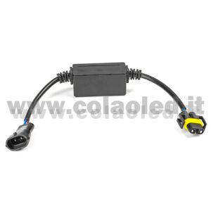 9005 1 RESISTENZA DECODER ANTI FLASH FARO CANBUS FILTRO LAMPEGGIO ERRORE CANBUS HB3