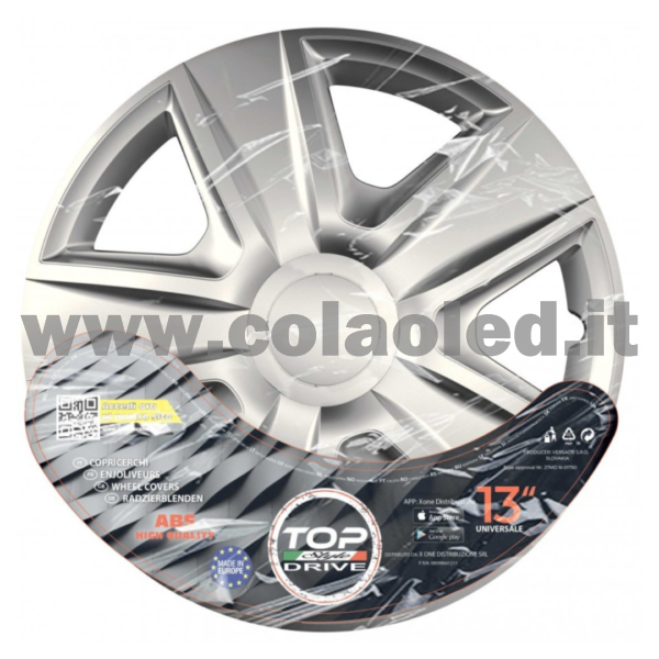 Copricerchi Auto ABS Esprit 4pz. - immagine 2