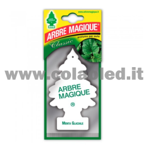 Arbre Magique Profumatore Solido per Auto Fragranza Menta Glaciale Lunga Durata