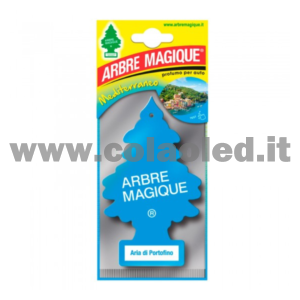 Arbre Magique Profumatore Solido per Auto Fragranza Aria di Portofino Lunga Durata