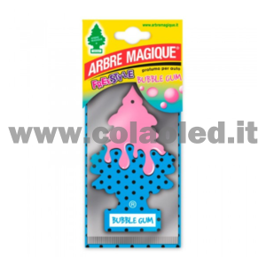 Arbre Magique Profumatore Solido per Auto Fragranza Bubble Gum Lunga Durata