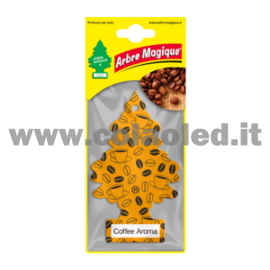 Arbre Magique Profumatore Solido per Auto Fragranza Coffee Aroma Lunga Durata