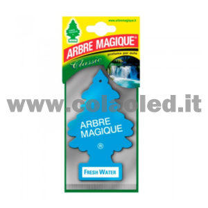Arbre Magique Profumatore Solido per Auto Fragranza Fresh Wate Aroma Lunga Durata