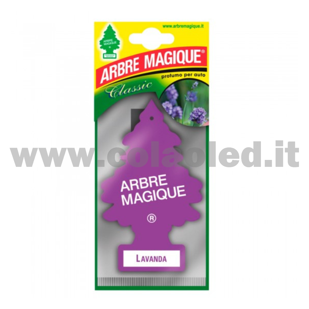Arbre Magique Profumatore Solido per Auto Fragranza Lavanda Aroma Lunga Durata