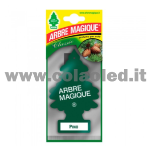 Arbre Magique Profumatore Solido per Auto Fragranza Pino Aroma Lunga Durata