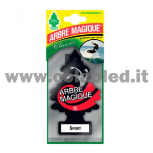 Arbre Magique Profumatore Solido per Auto Fragranza Sport Aroma Lunga Durata