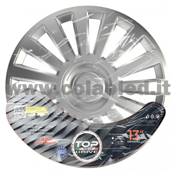 Copricerchi Auto ABS Luxury 4pz. - immagine 2