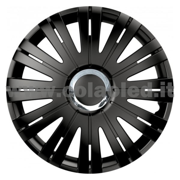 Copricerchi RIDEX PLUS 14 Pollici Argento - Cerchioni Auto Compatibilità Universale - Foto 3