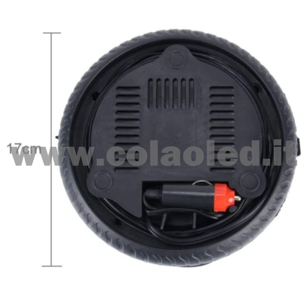 Gonfiatore pneumatico presa accendi sigari ruote auto moto bici camion pneumatici 12v con filo - immagine 2