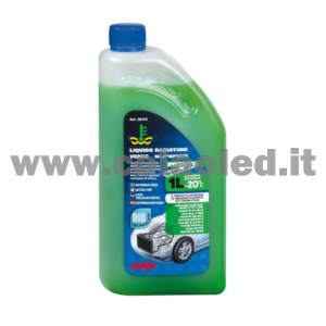 Liquido radiatore auto anticongelante e refrigerante verde