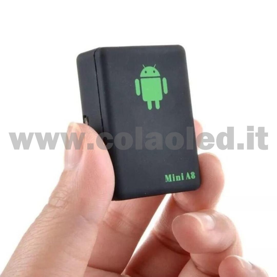 Mini Localizzatore trakking auto moto camion persone animali GSM GPRS GPS Tracker e Audio Bug con SIM card senza cablaggi e alimentazione a batterie litio 400mAh senza fili