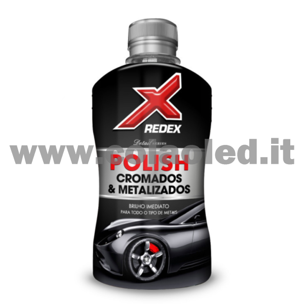 Polish lucidante brillantante a patina protettiva per carrozzerie scure cromate metallizzate 250ml