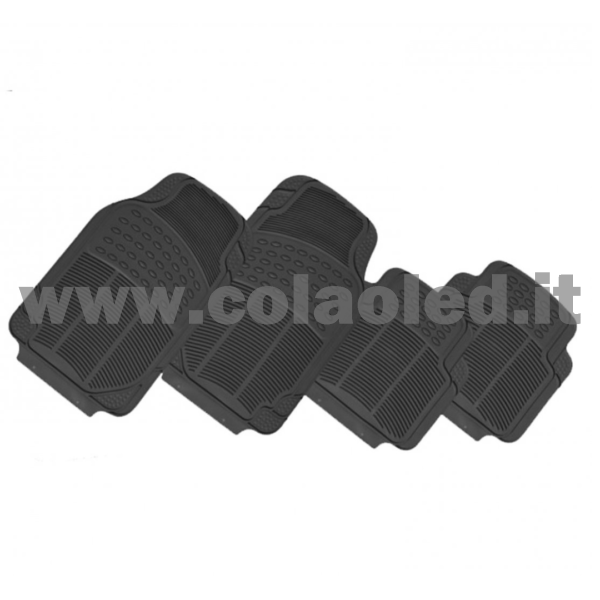 Set completo tappetini universali Auto in gomma Tank