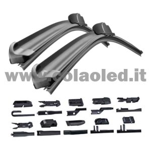Silencio Flat Blades, spazzole tergicristallo - VF322 - 600 + 400 mm Silencio Flat Blades, spazzole tergicristallo - VF322 - 600 + 400 mm
