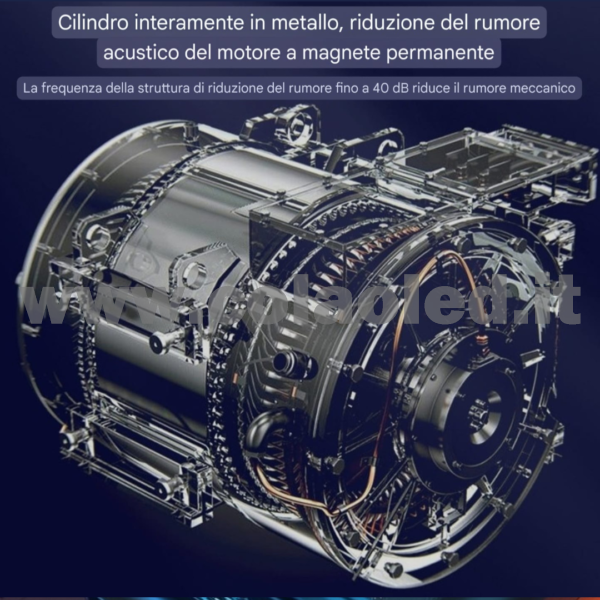Gonfiatore con dispay pneumatico a pistola ruote auto moto pneumatici 12v batterie litio 4000 mAh 120w senza filo - immagine 7