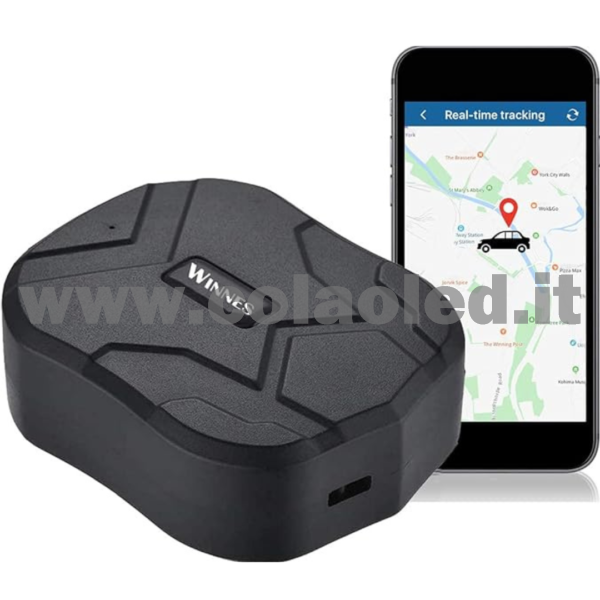 Localizzatore trakking auto moto camion imbarcazioni GSM GPRS GPS Tracker calamitato antifurto e Audio Bug con SIM card senza cablaggi e alimentazione a batterie litio 10000mAh senza fili