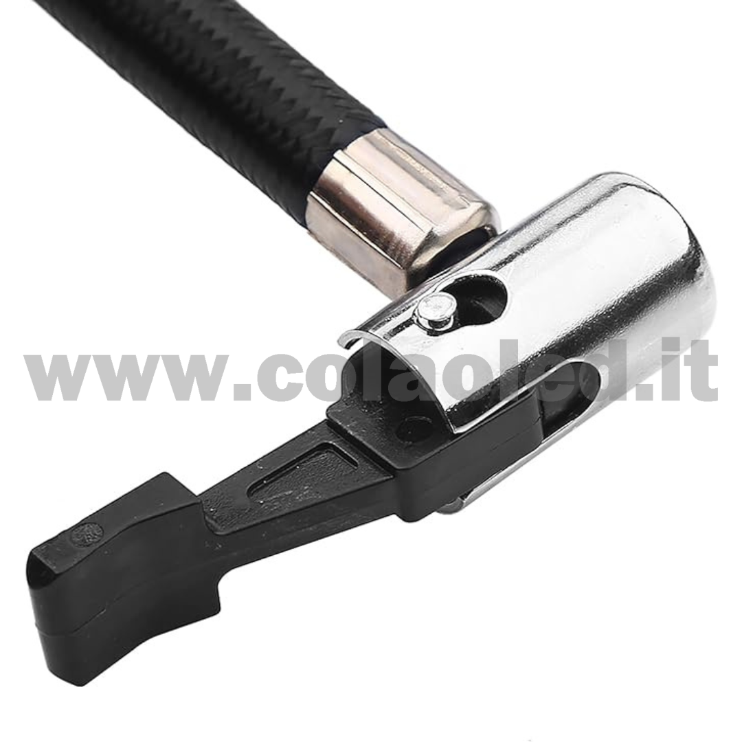 Mini compressore 150 psi portatile gonfiatore pneumatico presa accendi sigari ruote auto moto bici camion pneumatici 12v con filo - immagine 7