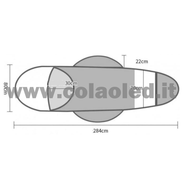Parapioggia tettuccio Scooter copertura per pioggia impermeabile universale - immagine 4