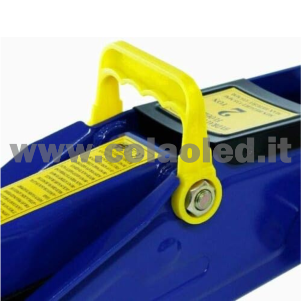 sollevatore Cric idraulico 2t meccanico a carrello da pavimento resistente fino a cric a carrello a basso profilo per auto furgoni garage strumento di emergenza o riparazione pneumatici officine e meccanici 2 tonnellate - immagine 3