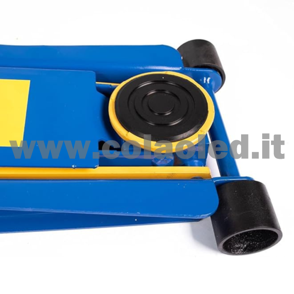 sollevatore Cric idraulico 4t meccanico a carrello da pavimento resistente fino a cric a carrello a basso profilo per auto furgoni garage strumento di emergenza o riparazione pneumatici officine e meccanici 4 tonnellate - immagine 4