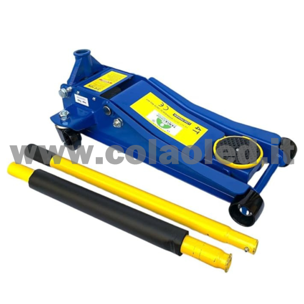 sollevatore Cric idraulico 4t meccanico a carrello da pavimento resistente fino a cric a carrello a basso profilo per auto furgoni garage strumento di emergenza o riparazione pneumatici officine e meccanici 4 tonnellate - immagine 7