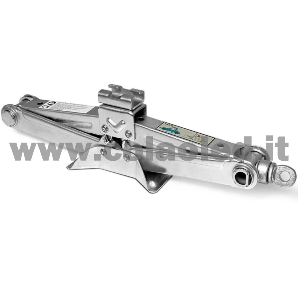 Sollevatore pantografo auto martinetto a forbice universale 1500kg cric con manovella automobili - immagine 2
