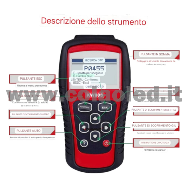 Tools scanner Diagnosi Auto TS408 elimina avarie quadro Professionale per Attivazione Riapprendimento di Tutti i Sensori TPMS MX-Sensori apprendimento stato batteria lettore di codici di errore del motore dell'autoerrori per progamma e strumento aggiornabile gratuito - immagine 8