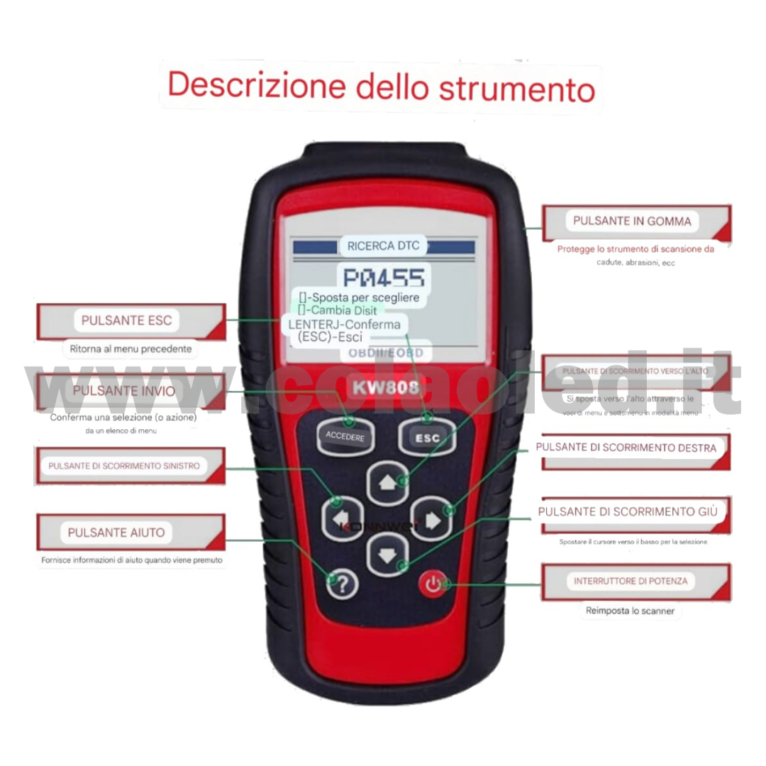 Tools scanner Diagnosi Auto TS408 elimina avarie quadro Professionale per Attivazione Riapprendimento di Tutti i Sensori TPMS MX-Sensori apprendimento stato batteria lettore di codici di errore del motore dell'autoerrori per progamma e strumento aggiornabile gratuito - immagine 8