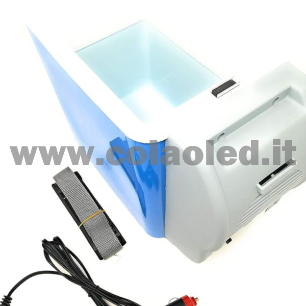 Mini Frigo Portatile Da Viaggio Per Auto Camper 7,5 L Caldo E Freddo Cavo 12V 40w Da 28w a 40W accendi sigari - immagine 4