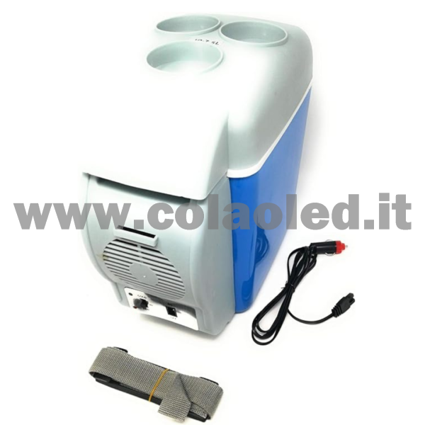 Mini Frigo Portatile Da Viaggio Per Auto Camper 7,5 L Caldo E Freddo Cavo 12V 40w Da 28w a 40W accendi sigari - immagine 6