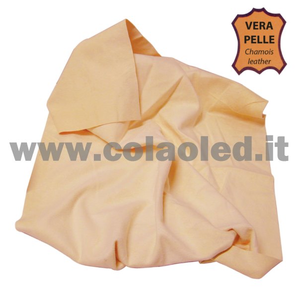 PANNO SCAMOSCIATO IN PELLE NATURALE - immagine 2