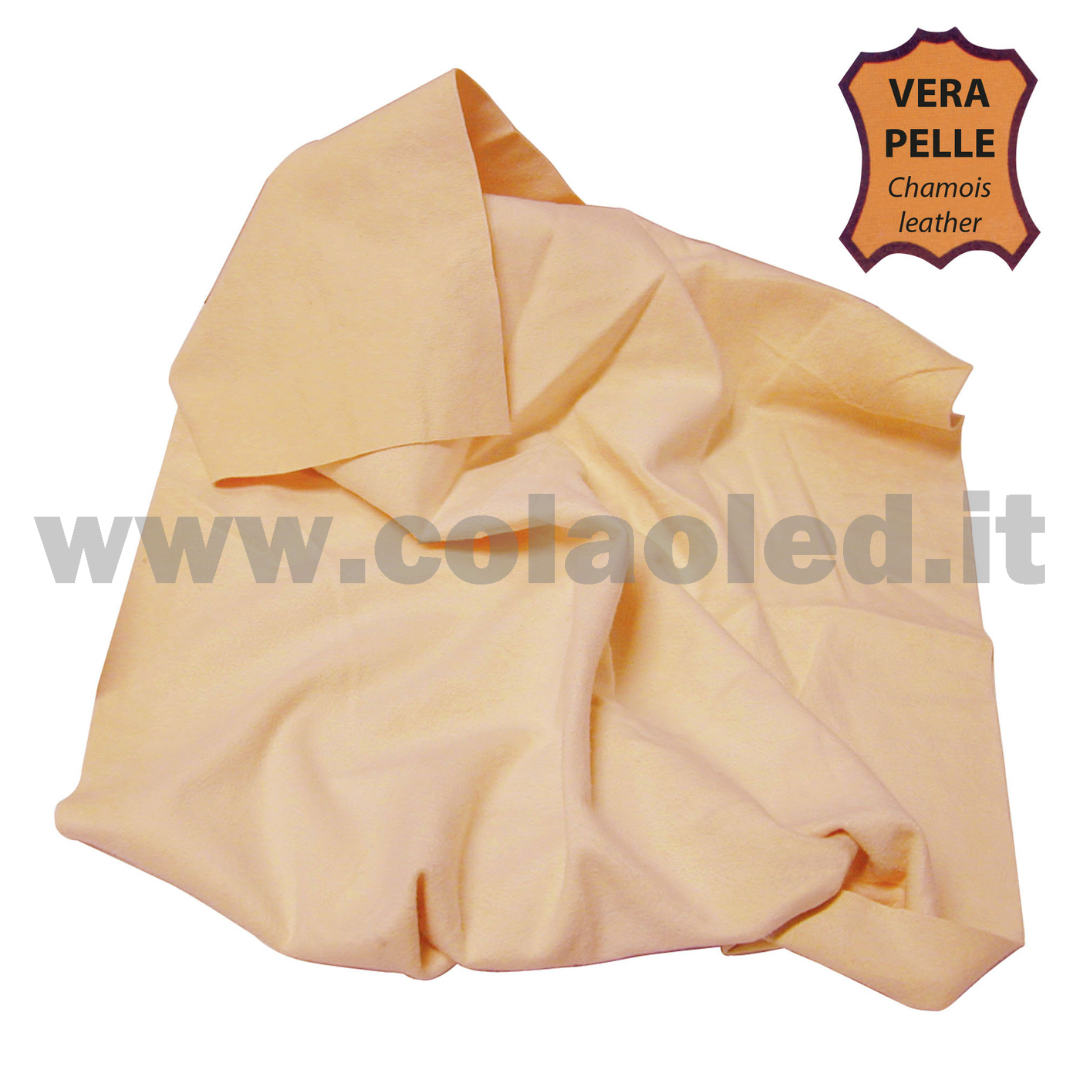 PANNO SCAMOSCIATO IN PELLE NATURALE - immagine 2