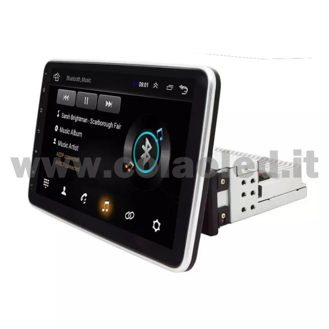 AUTORADIO DIN 10,1″ POLLICI TOUCHSCREEN CARPLAY ANDROID APPLE + TELECAMERA POSTERIORE PARCHEGGIO PARCHEGGIO AUX-IN USB BLUETOOTH WIFI TOUCHSCREEN STEREO FM RDS USB SWC CON USB/EQ/AUX NAVIGATORE GPS SISTEMA OPERATIVO ANDROID PROCESSORE 8 CORE 4 CANALI 65WX4 - immagine 5