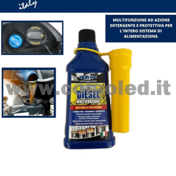 Additivo multifunzione per motori Diesel Pulitore iniettori gasolio Auto 150ML - immagine 2