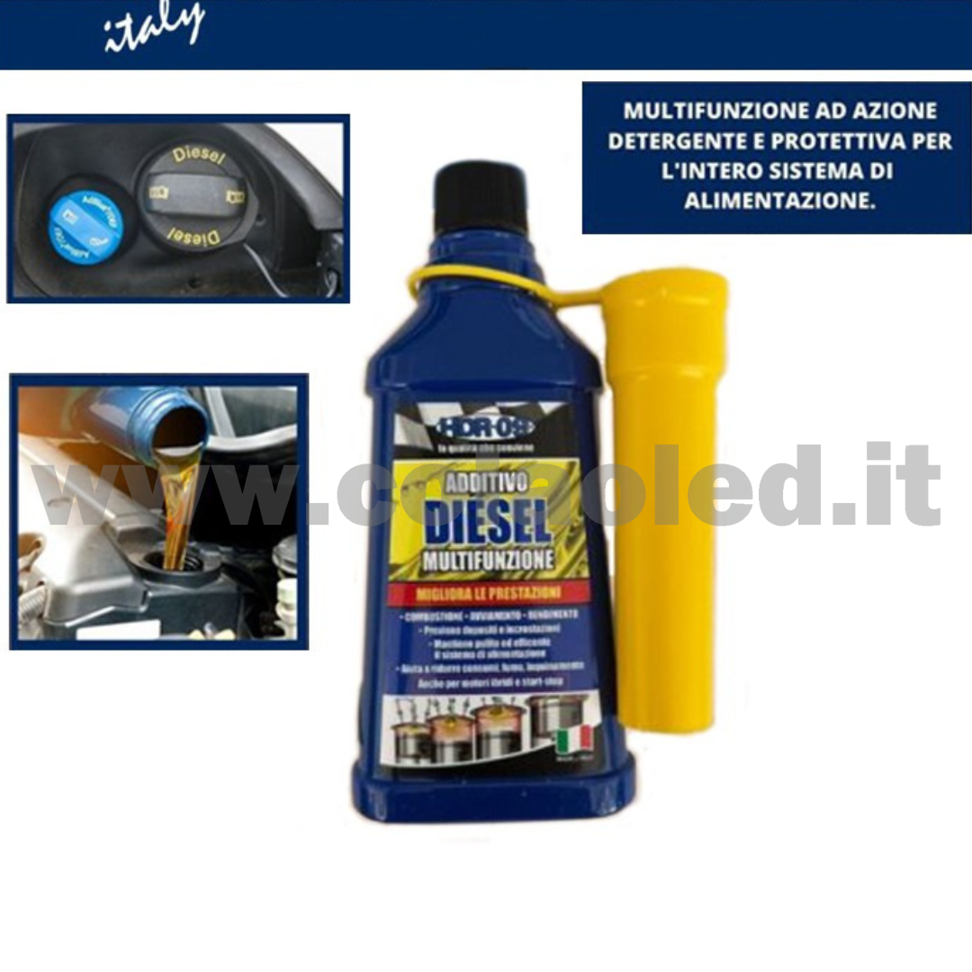 Additivo multifunzione per motori Diesel Pulitore iniettori gasolio Auto 150ML - immagine 2