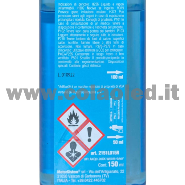 ADDITIVO PER ADBLUE 150ML - immagine 2