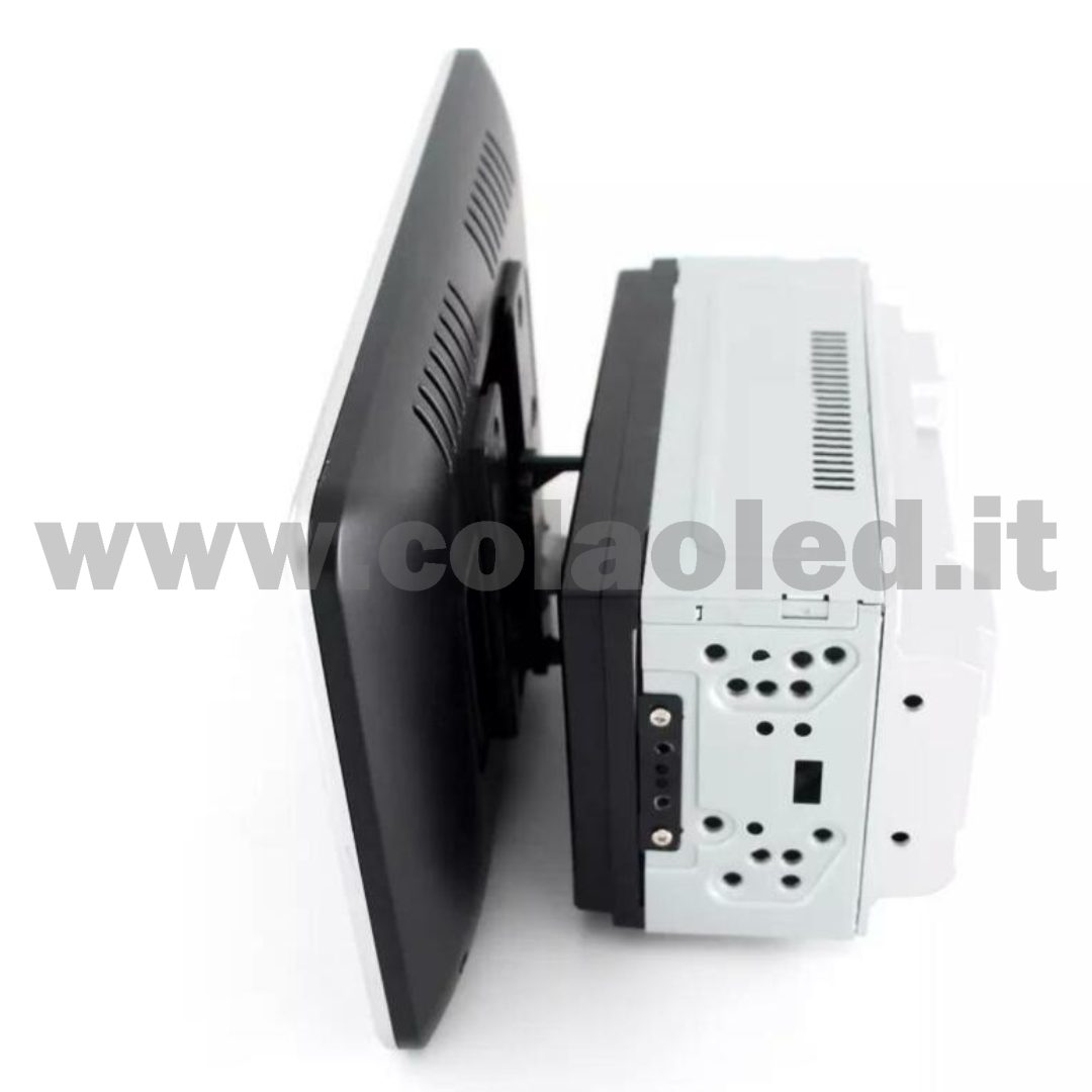 Autoradio 2 Doppio DIN 9,7″ Pollici 4k Carplay android apple + telecamera posteriore parcheggio parcheggio Aux-in USB bluetooth WiFi touchscreen stereo FM RDS USB SWC con USB/EQ/AUX navigatore gps sistema operativo Android Processore 8 core 4 canali 65Wx4 - immagine 4