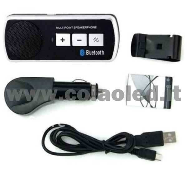 BLUETOOTH VIVAVOCE ALTOPARLANTE PER CELLULARE SU PARASOLE - immagine 3