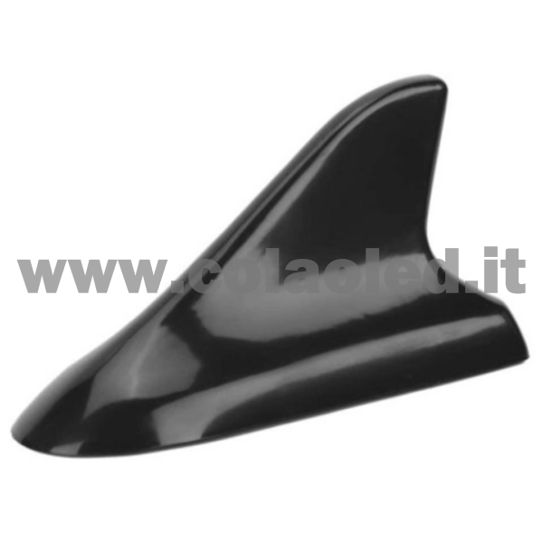 Antenna decorativa per auto pinna di squalo tetto universale decorazione nera - immagine 3