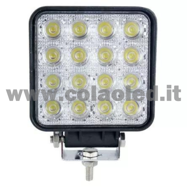 Super Bright auto LED faretto 48 W tetto lampada fuoristrada lampada Refit paraurti anteriore Escavatore lavoro luce retromarcia luce bianca