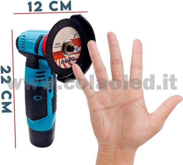 Smerigliatrice angolare a batteria flex 100/125mm 20V 5Ah 8500RPM - immagine 2